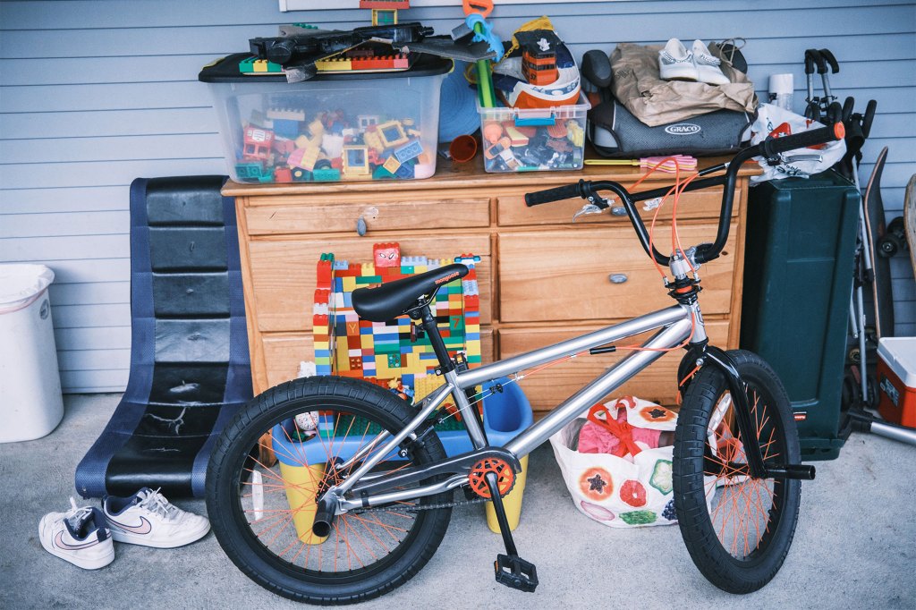 Toys and other personal effects are displayed on Sonia Loja's porch on July 28, 2022 in Danbury.