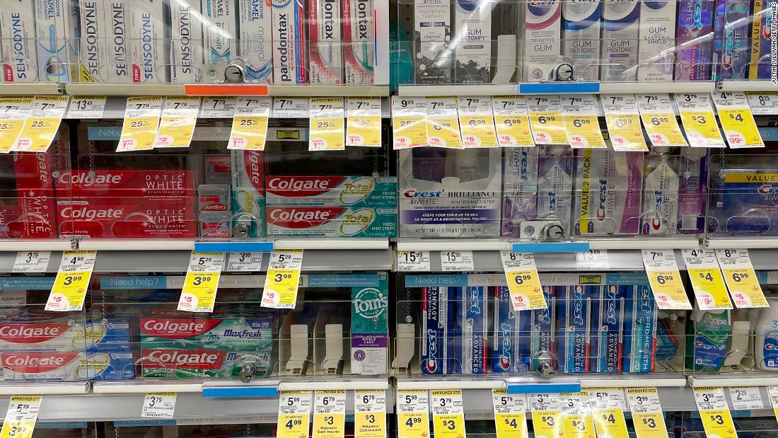 Why Old Spice, Colgate and Dawn are locked up in pharmacies

