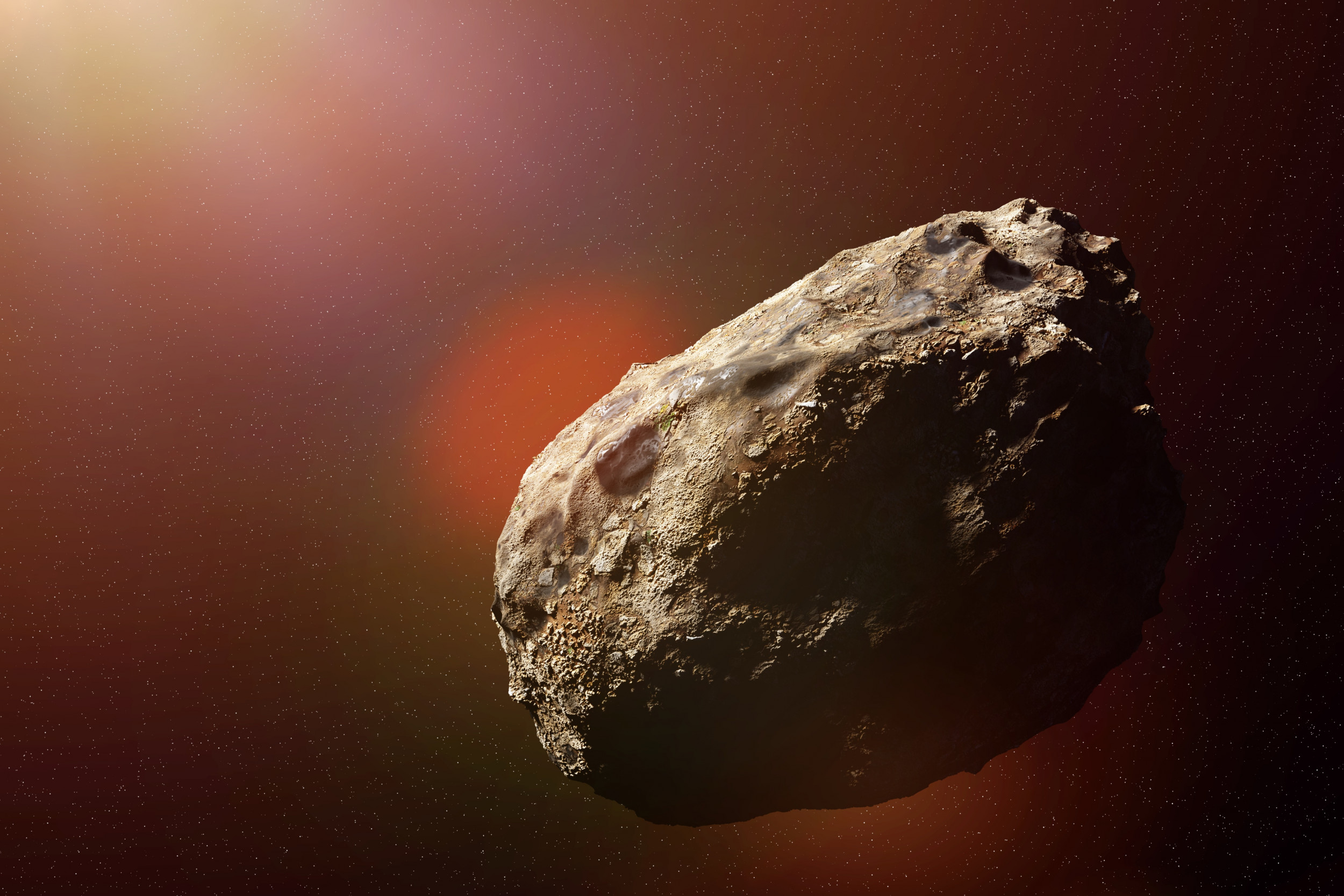 An asteroid