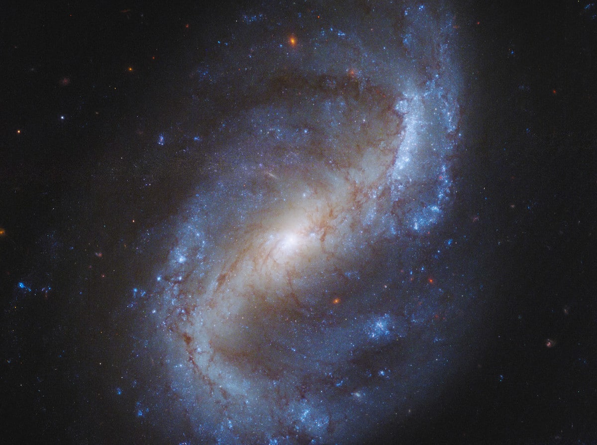 Hubble picture of the spiral galaxy