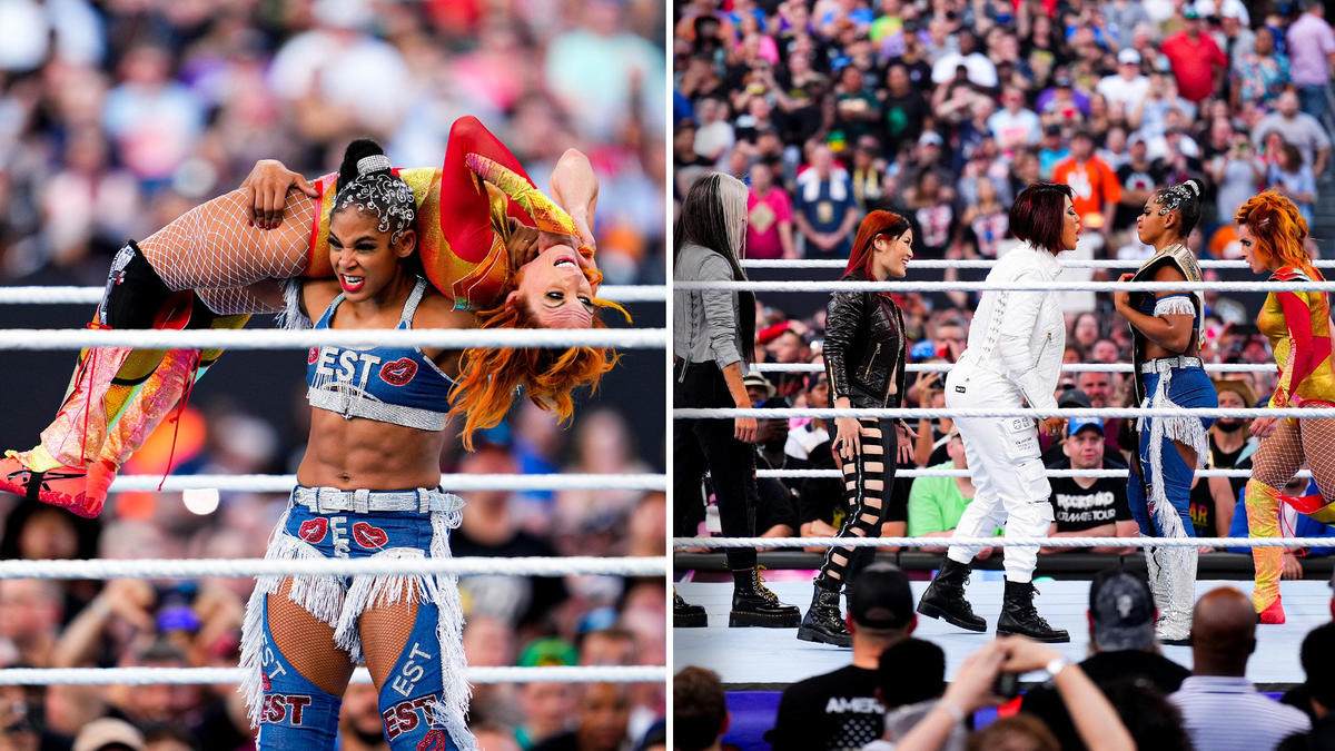  Bianca Belair overcomes Becky Lynch;  Bayley, Dakota Kai, IYO SKY are back!

