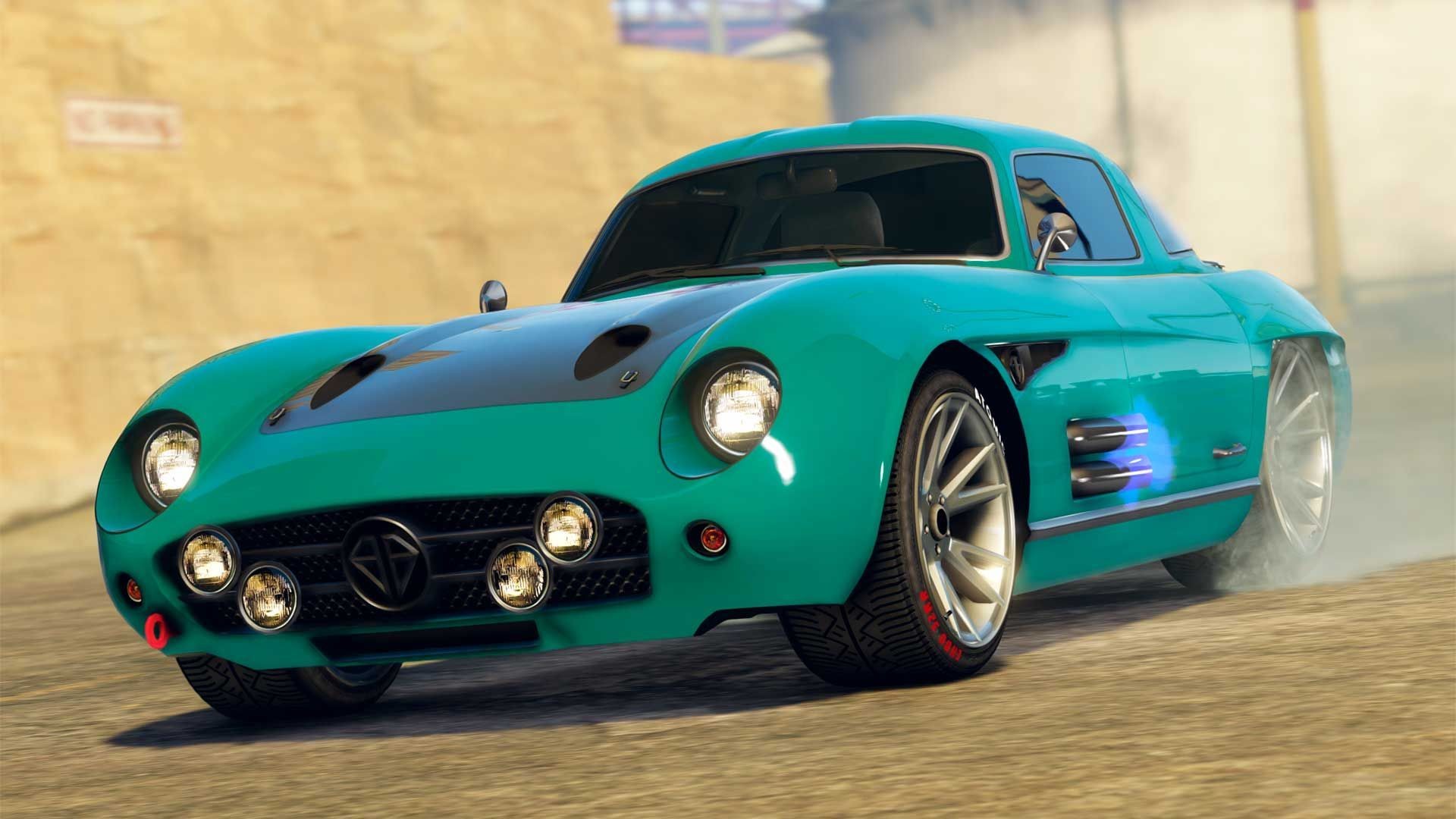 This old vehicle has an amazing top speed thanks to HSW modifications (Image via Rockstar Games)