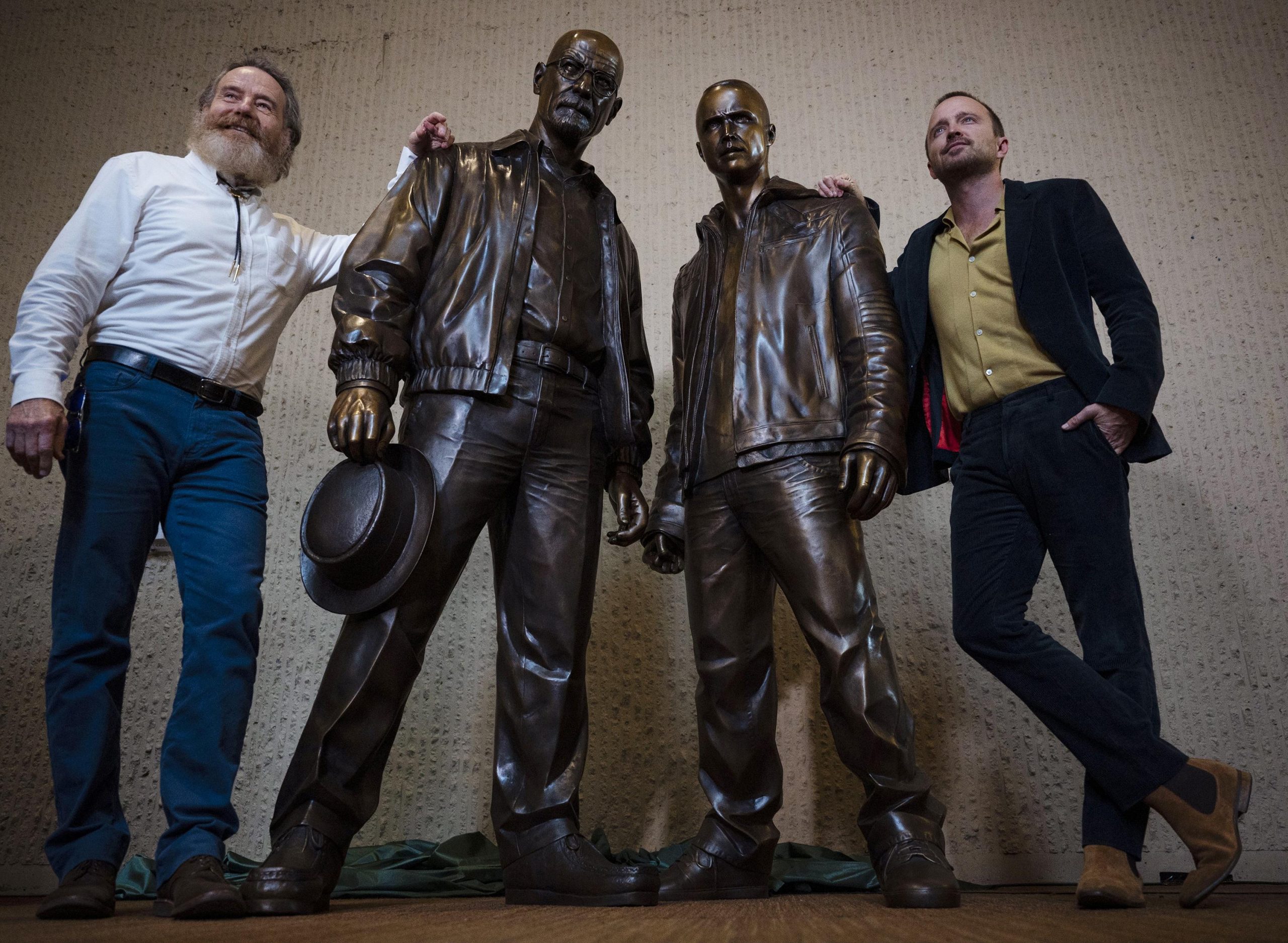 'Breaking Bad' Statues Spotlight Albuquerque Actors

