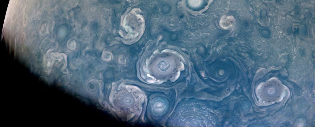 Breathtaking new photos show Jupiter's hypnotic swirling storms, and how real is it?

