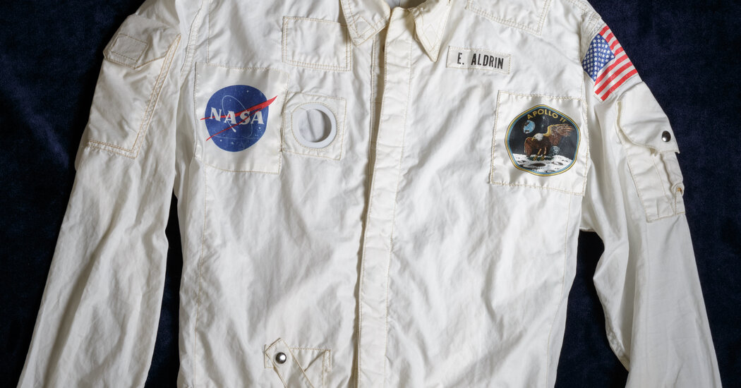 Buzz Aldrin's space memorabilia sells for over $8 million

