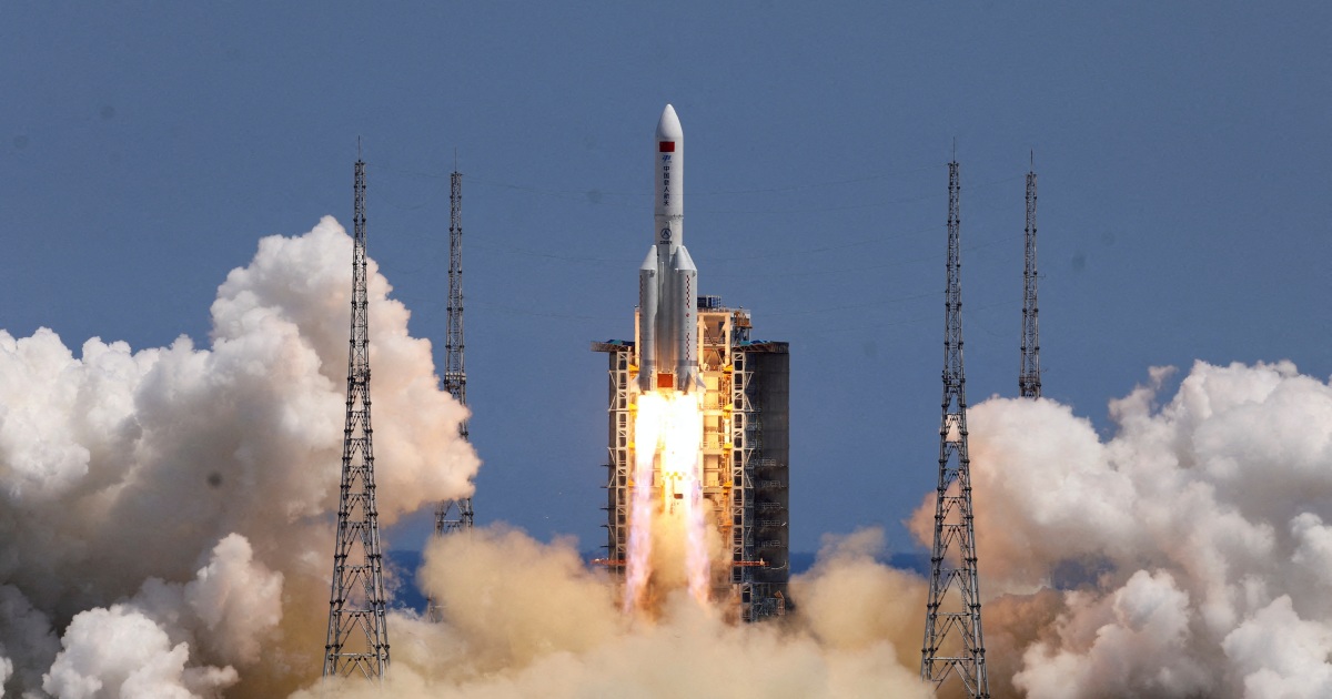 China says closely tracking rocket debris hurtling towards Earth

