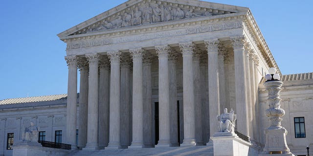 The Supreme Court building on Capitol Hill in Washington on February 21, 2022.