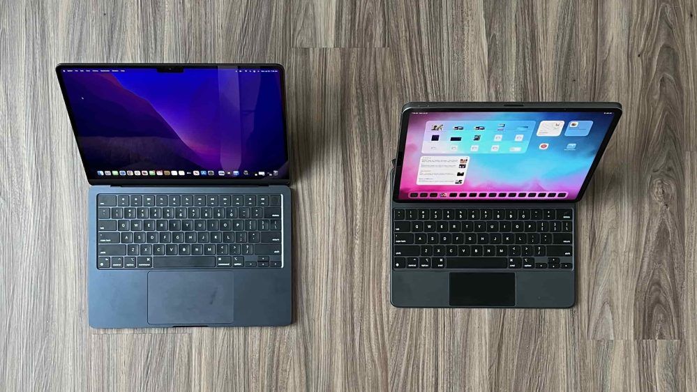 M1 iPad Pro vs. M2 Macbook Air