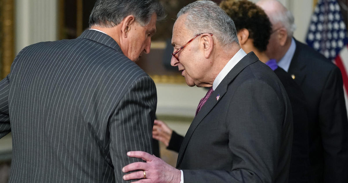 Manchin and Schumer announce surprise deal on climate, healthcare and tax package

