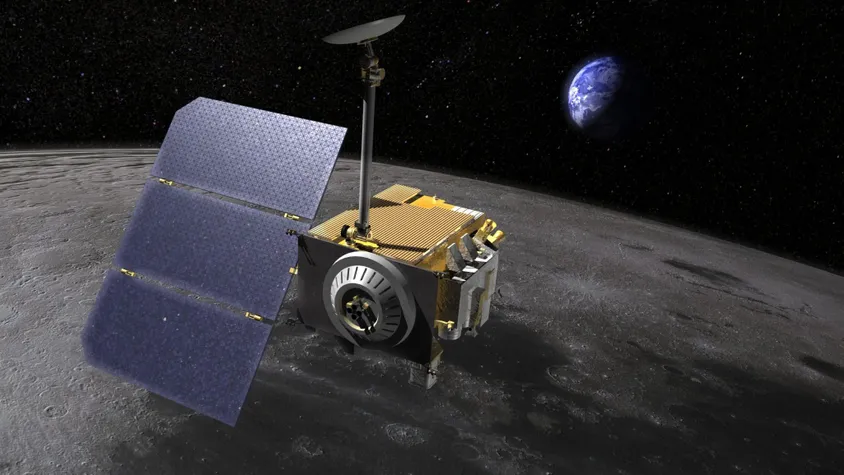 Artist's concept of the Lunar Reconnaissance Orbiter