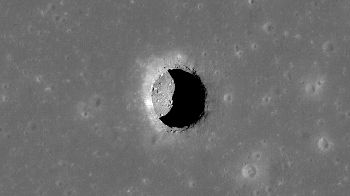 The lunar trenches with mild temperatures could shelter future explorers

