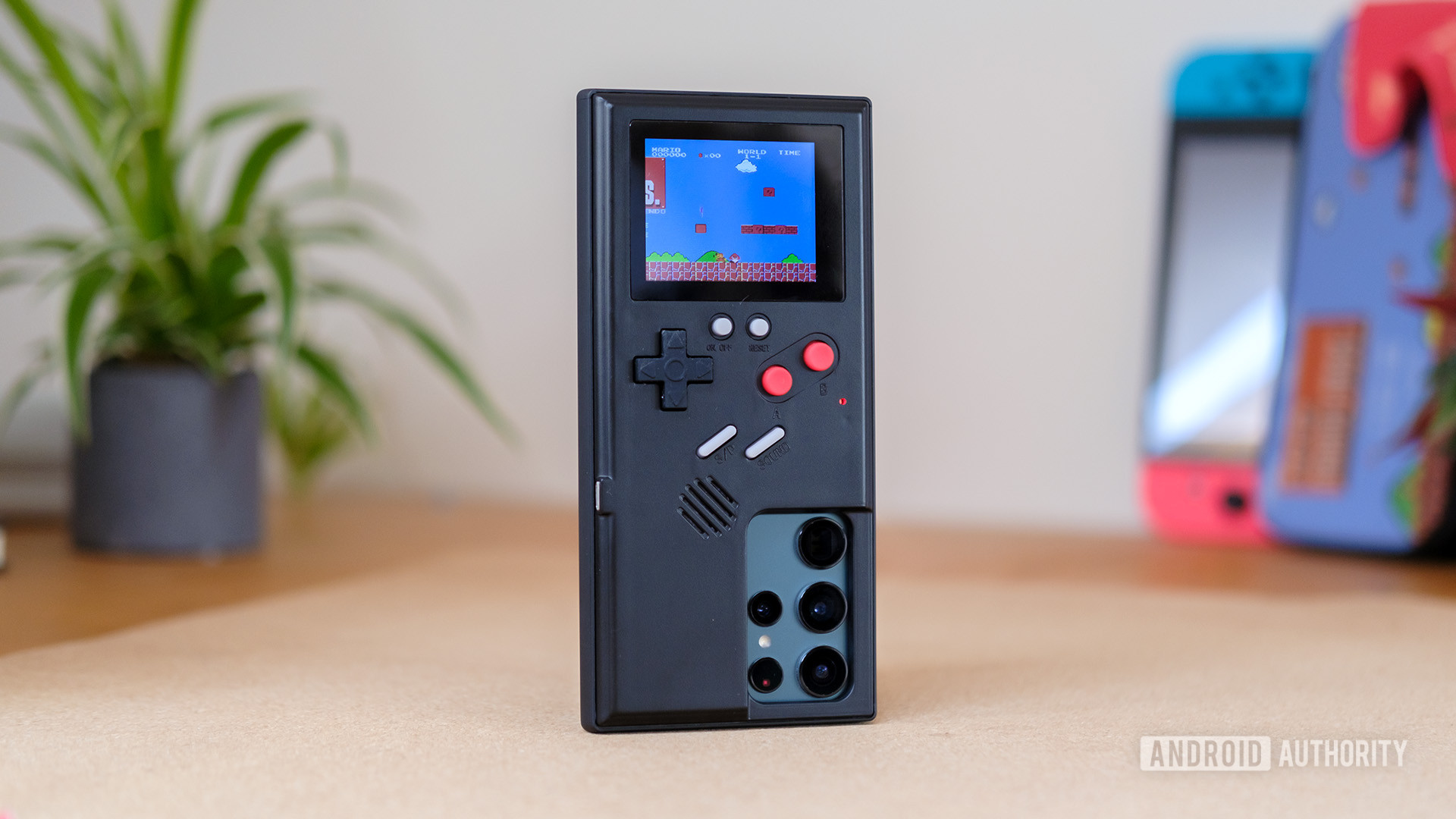 TheCaseUniverse Vertical Black GameBoy Briefcase