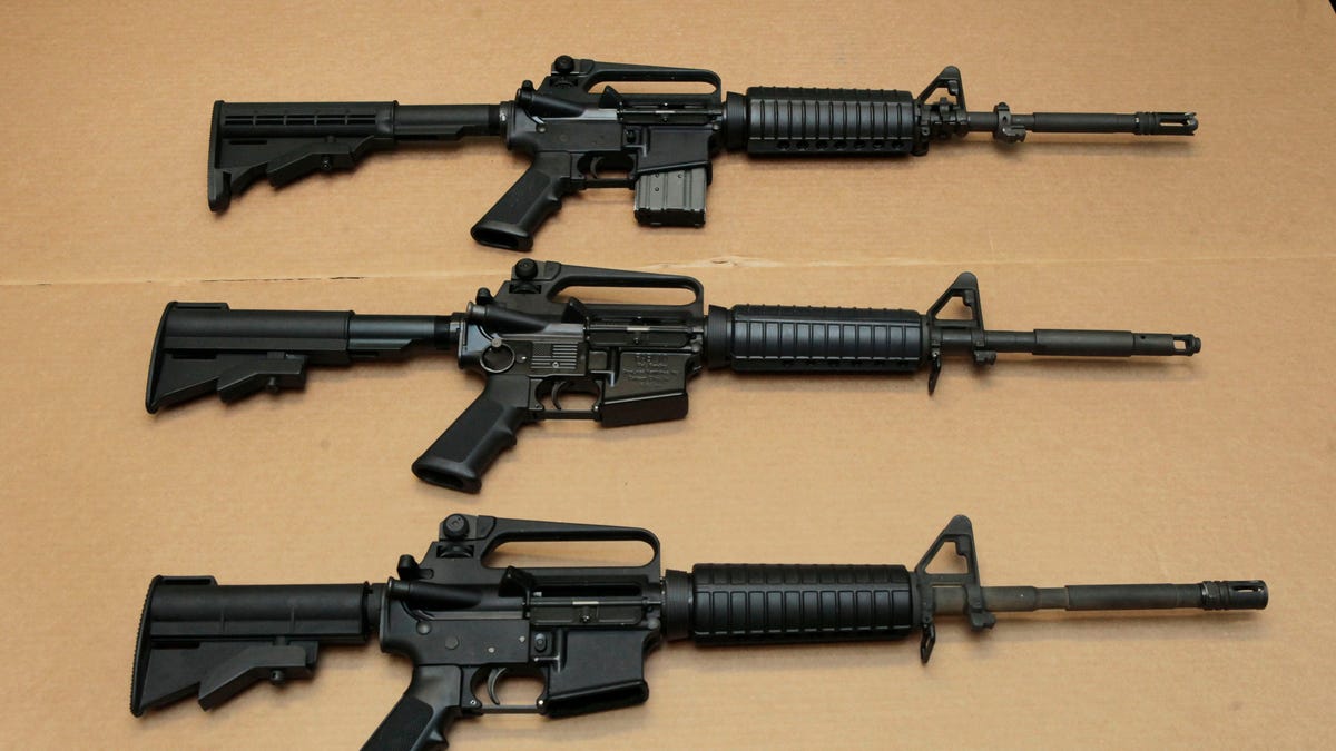 Who are the 7 House members who broke with their party by voting to ban assault weapons?

