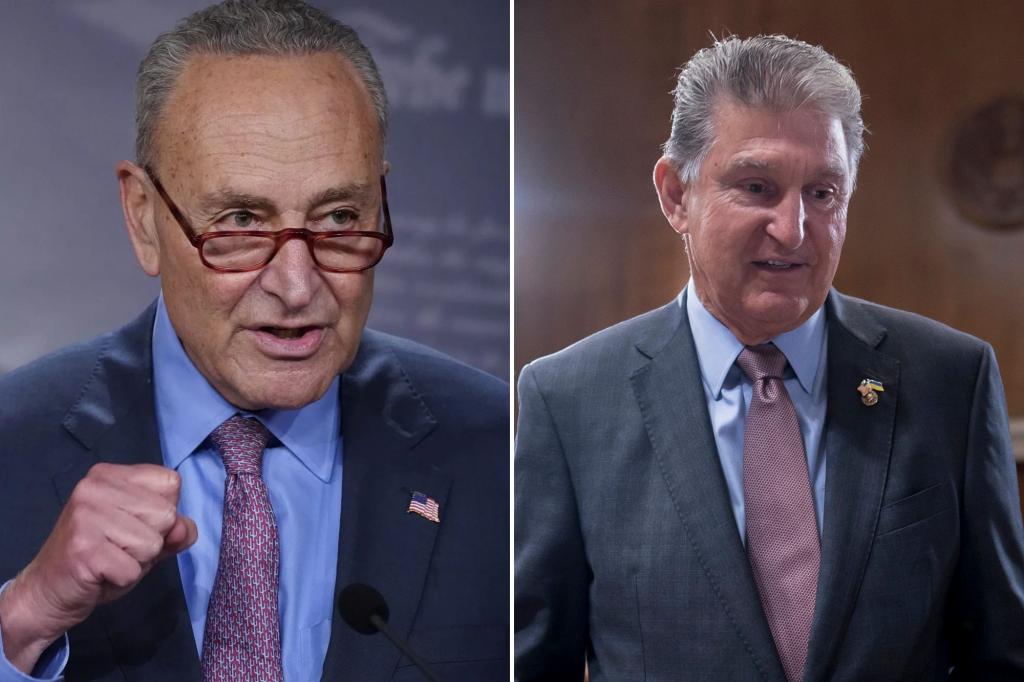 Data shows Schumer-Manchin deal raises employee taxes by less than $400,000, GOP says

