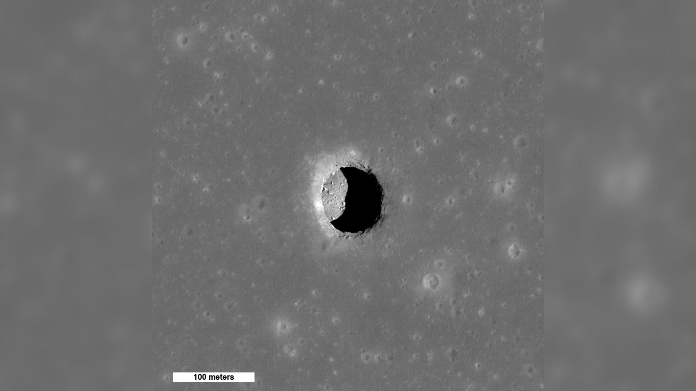  Lunar Quest: Temperatures around the lunar pits are suitable for human habitation |  The weather channel

